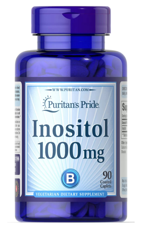 Inositol 1000 mg by 90 Caplets
